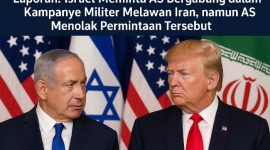 Israel Desak AS Bergabung dalam Serangan Militer ke Iran, namun Ditolak Washington.(Foto: Pembuatan Chat GPT)