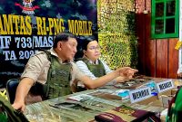 Menteri Keuangan Sri Mulyani bersama Menteri Pertahanan Sjafrie Sjamsoeddin mengunjungi Nduga, Papua. (Foto: instagram/smindrawati)