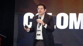 Capres Kolombia Miguel Uribe ditembak saat berpidato di Bogota.(Foto: instagram/migueluribet)