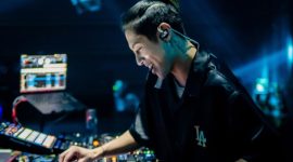 DJ Panda Tampil Enerjik di Panggung, Pukau Penonton dengan Aksi Memukau.(Foto: instagram/@djpanda_official)