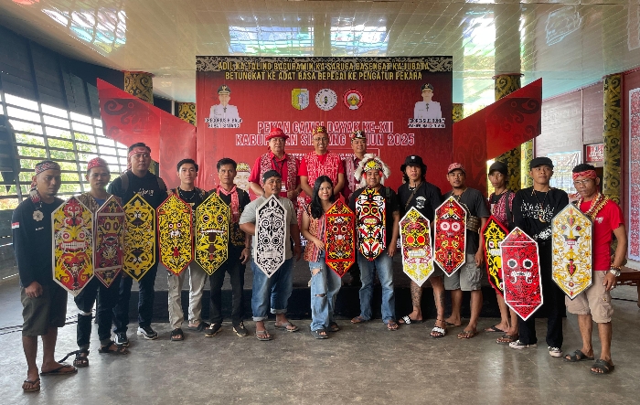 PGD Sintang 2025: Lomba Melukis Perisai Diikuti 11 Peserta, Hanya Satu Perempuan.