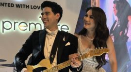 Luna Maya dan Maxime Bouttier Tampil Mesra di Resepsi, Gaun Glamor & Gitaran Romantis.(Foto: instagram/@lunamaya)