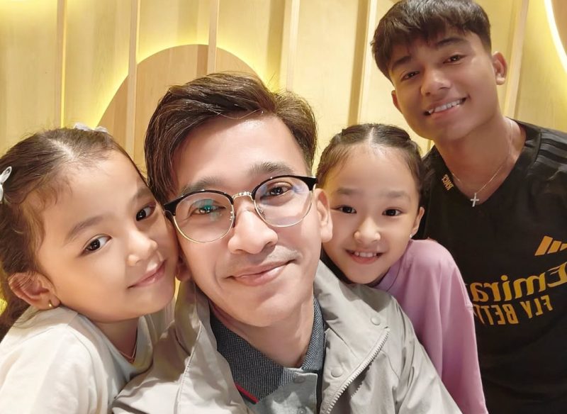 Momen Hangat Ruben Onsu Bersama Anak-Anaknya yang Bikin Haru.(Foto: instagram/@ruben_onsu)
