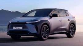 All New Toyota bZ4X BEV: SUV Listrik Canggih dengan Fitur Modern dan Desain Premium.(Foto: toyota.astra.id)