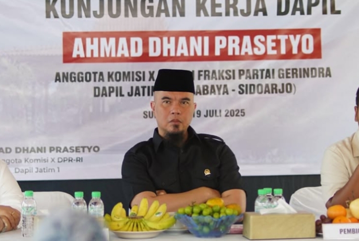 Ahmad Dhani Saat Kunjungan Kerja Dapil.(Foto: instagram/@ahmaddhaniofficial)