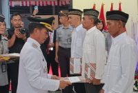 Bupati Sintang Serahkan SK Remisi 2025 kepada Warga Binaan Lapas Kelas II B.(Foto: Kominfo Sintang)