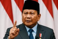 Isi Pidato Prabowo di DPR: Janji Lawan Korupsi, Tambang Ilegal, dan Serakahnomics.(Foto: ilustrasi AI/Rosadi Jamani)