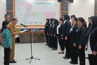 Pelantikan Pengurus Forum PUSPA Sintang 2025-2027 oleh Sekda Sintang