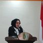 Rini Saparianingsih, Ketua Forum Komunikasi Partisipasi Publik untuk Kesejahteraan Perempuan dan Anak (PUSPA).(Foto: Kominfo Sintang)