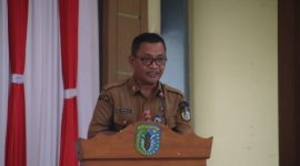 Kadis KBP3A Sintang, Maryadi, Ajak TP3S Bersatu Tekan Angka Stunting.(Foto: Kominfo Sintang)