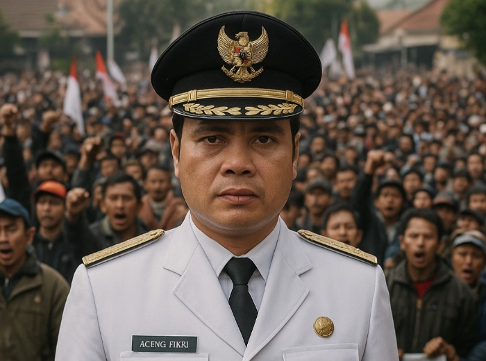 Kisah Lengkap Aceng Fikri, Bupati Garut yang Dilengserkan Rakyat.(Foto: gambar ilustrasi/Rosadi Jamani)