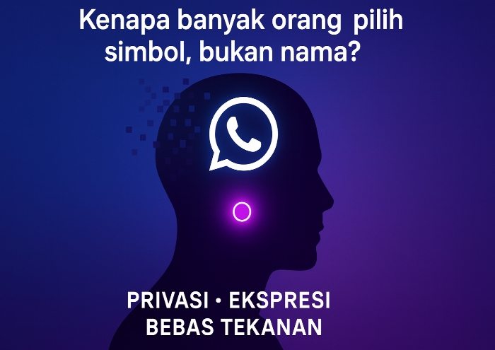 Alasan Psikologis di Balik Nama WhatsApp dengan Simbol Titik dan Koma