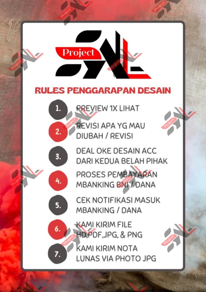 Rules Penggarapan dan Desain.(Foto: Solihin/Utehso)