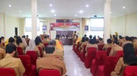 Sosialisasi penerapan Manajemen Talenta ASN di Aula BKPSDM Sintang.(Foto: Kominfo Sintang)