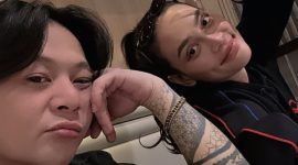 Erika Carlina dan DJ Bravy.(Foto: instagram/bravyson.vconk)