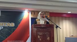 Pelaksana Harian Kepala Disperindagkop Sintang, Ida Meylani.(Foto: Kominfo Sintang)