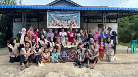 HMJ Kesehatan Masyarakat Sintang Lolos Abdidaya 2025: Program Sadar Gizi Bantaran Sungai Diakui Nasional.(Foto: Kominfo Sintang,)