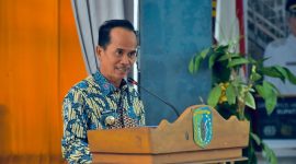 Bupati Sintang Gregorius Herkulanus Bala.(Kominfo Sintang)