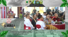 Seminar Percepatan Pembentukan Daerah Otonomi Baru Provinsi Kapuas Raya.(Kominfo Sintang)