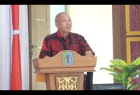 Mantan Bupati Sintang periode 2005–2015, Milton Crosby.(Kominfo Sintang)