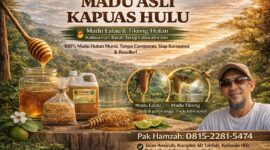 Madu Asli Kapuas Hulu.(Foto: Solihin - Utehso/SAL Project)