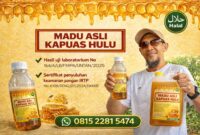 Madu Asli Kapuas Hulu.(Foto: Solihin-Utehsol/SAL Project)