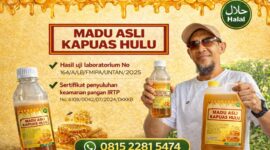 Madu Asli Kapuas Hulu.(Foto: Solihin-Utehsol/SAL Project)