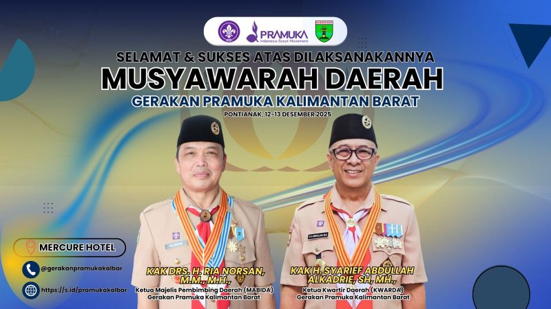 Kwarda Pramuka Kalbar Gelar Musyawarah Daerah 2025 di Hotel Mercure Pontianak