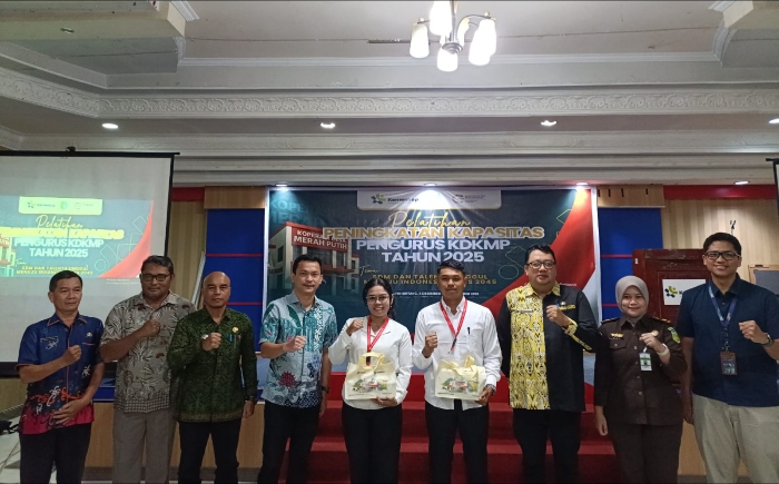 Pelatihan Pengurus Koperasi Merah Putih Sintang Angkatan Terakhir Hadirkan 112 Peserta.(Kominfo Sintang)