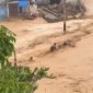 Banjir Bandang Terjang Batu Busuk Padang.(Foto: instagram/infopastiminang_)