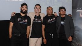 Momen Raffi Ahmad Bersama Tim Film Timur di Acara Special Screening.(Foto: instagram/raffinagita1717)