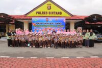 Keceriaan Polisi Sahabat Anak di Polres Sintang Bersama TK Kemala Bhayangkari 08