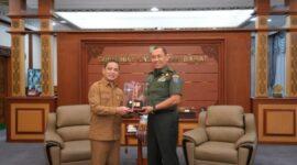 Mayjen TNI Jamallulael Akhiri Tugas di Kalbar, Temui Gubernur Ria Norsan