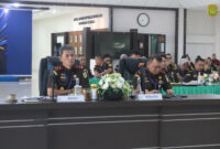 Kepala Kejaksaan Tinggi Kalimantan Barat, Dr. Emilwan Ridwan, didampingi Wakil Kepala Kejati Kalbar Erich Folanda, S.H., M.Hum.,