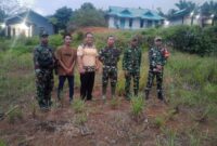 Dandim 1209/Bengkayang Tinjau Lokasi Lahan Pembangunan KDKMP di Desa Lesa Bela, Ledo