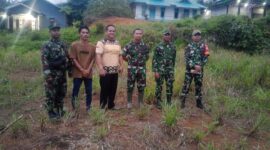 Dandim 1209/Bengkayang Tinjau Lokasi Lahan Pembangunan KDKMP di Desa Lesa Bela, Ledo