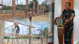 Danrem 121/Abw Perintahkan Pengawasan Ketat Pembangunan Koperasi Merah Putih