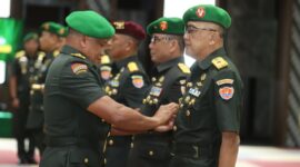 Serah Terima Jabatan Pejabat Utama TNI AD di Mabesad Jakarta