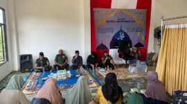 Peringatan Isra Mi’raj di SMK BTN Sanggau, Pasi Ops Kodim 1204 Perkuat Silaturahmi dengan Warga