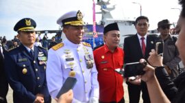 Komandan Kodaeral XII, Laksamana Muda TNI Sawa, S.E., M.M., CIQaR.,