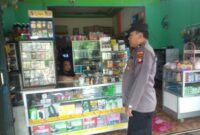 Ciptakan Rasa Aman, Polsek Kuala Behe Lakukan Patroli Sambang Toko Sembako