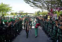 Semangat Prajurit Sambut Mayjen TNI Novi Rubadi Sugito Pimpin Kodam XII/Tanjungpura