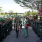 Semangat Prajurit Sambut Mayjen TNI Novi Rubadi Sugito Pimpin Kodam XII/Tanjungpura