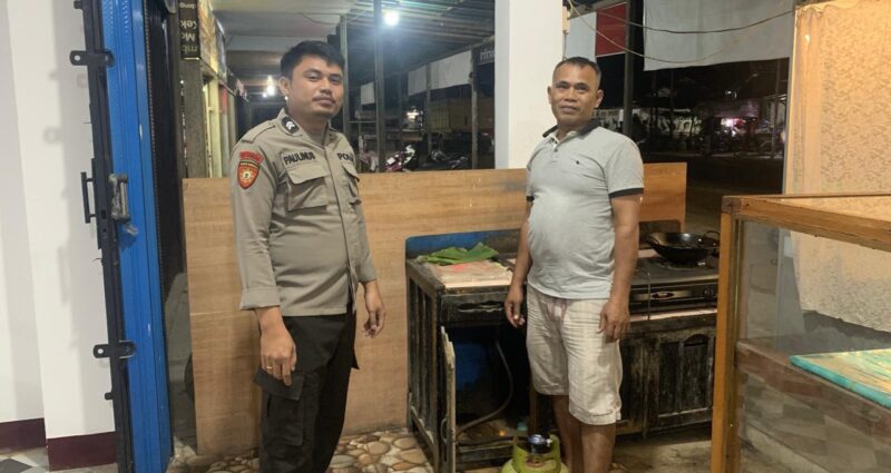 Patroli Malam Ditingkatkan, Polsek Mempawah Hulu Jaga Kamtibmas Tetap Kondusif