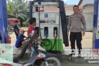 Patroli Preventif Polsek Menjalin, Pastikan Penyaluran BBM Tepat Sasaran