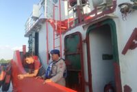 Patroli Rutin di Sungai Pawan dan PPI Sukabangun Demi Keselamatan Aktivitas Nelayan