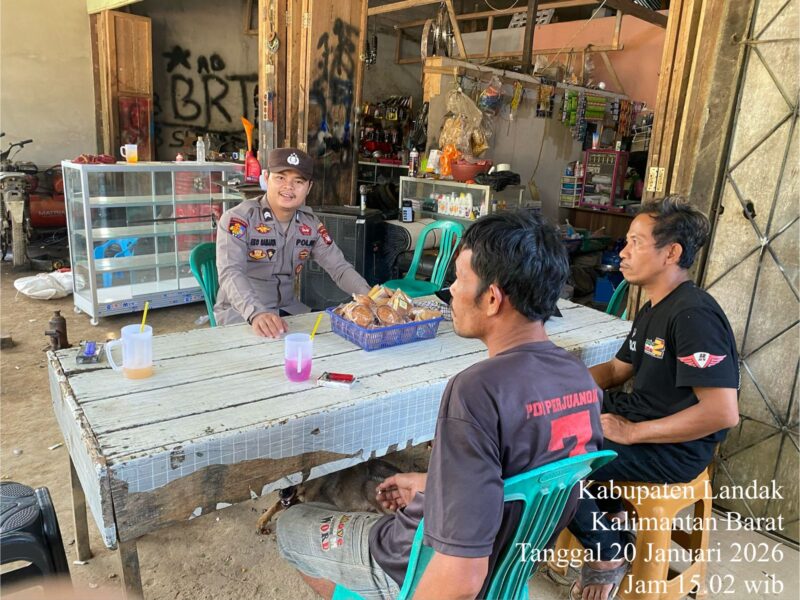 Melalui Duduk Santai, Polisi Ajak Warga Jaga Keamanan Lingkungan