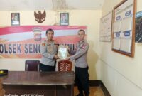 Anev Kinerja Polsek Sengah Temila, Kapolsek Tekankan Disiplin dan Dukungan Ketahanan Pangan