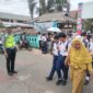 Pelayanan Lalu Lintas Ditingkatkan, Satlantas Polres Melawi Gelar Ploting Point Siang