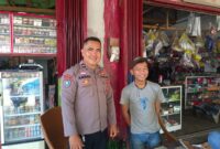 Polsek Kuala Behe Hadir di Tengah Warga, Sampaikan Pesan Kamtibmas